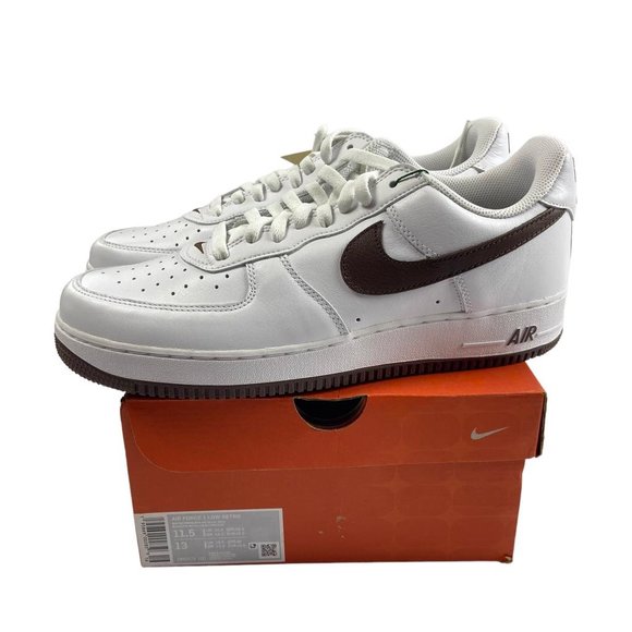 NEW Nike AF1 low 07 chocolate premium leather